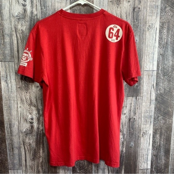 Auto Mobile Racing Club- Red “The Need 4 Speed” Tee Shirt- Sz. L - Picture 6 of 7